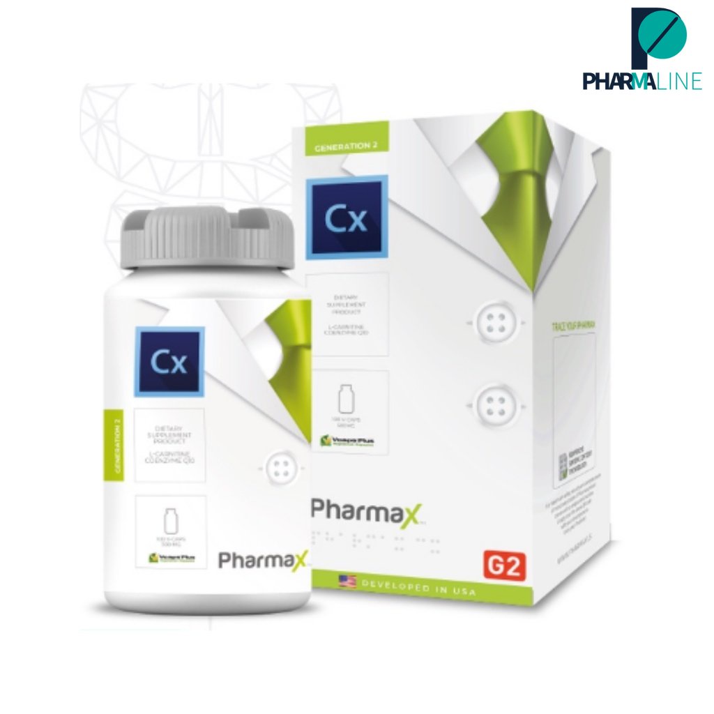 Pharmax Cx , Pharmax G2 ฟาร์แมกซ์ เจนเนอเรชั่นที่ 2.ขนาด 100 แคปซูล [Pline]