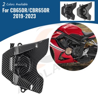 Ljbkoall ฝาครอบเฟรมคลัทช์ ด้านหน้า ป้องกันเครื่องยนต์ สําหรับ Honda CB 650R CBR 650R 2019-2023 CB650R CBR650R