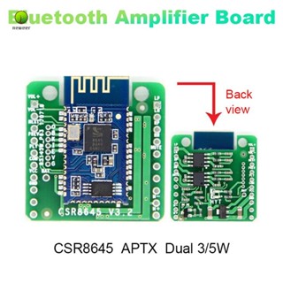 บอร์ดโมดูลรับสัญญาณเสียงบลูทูธ 5.0 CSR8645 APTX Dual 5W สําหรับลําโพง เครื่องขยายเสียง