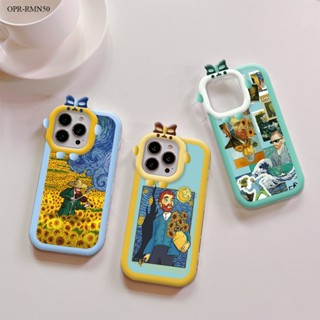 Realme Narzo 50 เคสเรียวมี สำหรับ Case Cartoon Van Gogh เคส เคสโทรศัพท์ เคสมือถือ Shockproof Casing