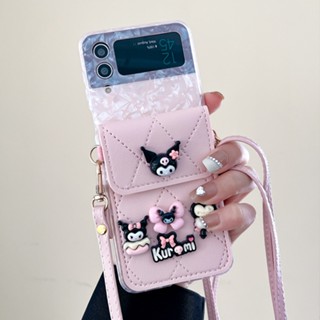 【เคสพับได้】เคสโทรศัพท์มือถือ ลายการ์ตูน กันกระแทก สําหรับ SAMSUNG Z Flip3 Flip4