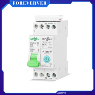 TUYA Smart WIFI Circuit Breaker สวิตช์ราง DIN อัจฉริยะ การตรวจสอบตามเวลาจริง โหมดนับถอยหลัง เวลา รองรับเสียงและการควบคุมแอปล่วงหน้า