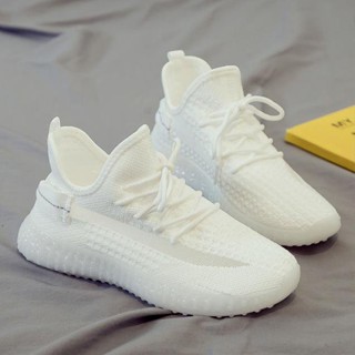 รองเท้าผ้าใบ รองเท้าวิ่ง ระบายอากาศ คุณภาพสูง สําหรับผู้ชาย ผู้หญิง Yezzy Boost 350v2