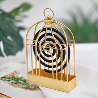พร้อมส่ง [ซื้อหนึ่งแถมหนึ่ง] ถาดคอยล์ไล่ยุง กรงนก แบบเหล็ก สําหรับครัวเรือน