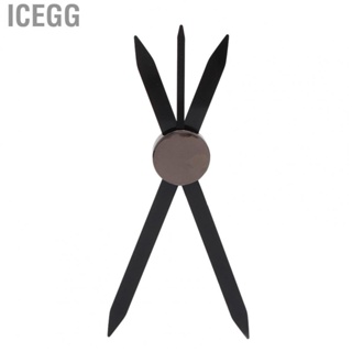 Icegg Eyebrow Stencil Ruler Black Caliper For Tattoo Comestic ABE