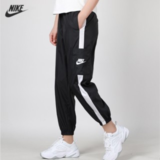 【พร้อมส่ง】ของแท้ 100% Nike กางเกงขายาวลําลอง ระบายอากาศ แห้งเร็ว สําหรับผู้หญิง เหมาะกับการวิ่ง CJ7347