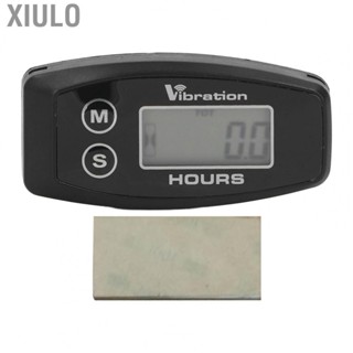 Xiulo Hour Meter  Activation Maintenance Reminder Resettable Job Timer Digital Gauge Equipment For Bike