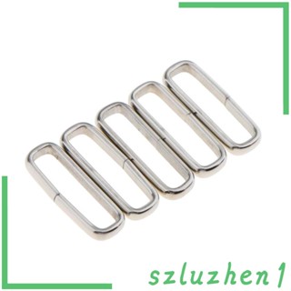 [Szluzhen1] หัวเข็มขัดไนล่อน สเตนเลส 18 มม. 5 ชิ้น