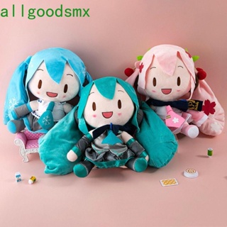 ALLGOODS ตุ๊กตานุ่ม รูปการ์ตูน Hatsune Miku ขนาด 32 ซม. เหมาะกับของขวัญวันเกิด ของเล่นสําหรับเด็ก