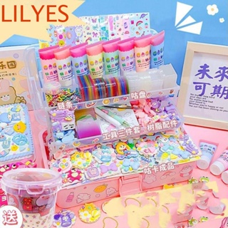 Lilyescub ชุดสติกเกอร์การ์ดกูคา แฮนด์เมด ขนาดใหญ่ DIY ของเล่นสําหรับเด็ก