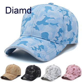 Diamd หมวกเบสบอล ลายพราง สไตล์ทหาร สําหรับล่าสัตว์ เล่นกีฬากลางแจ้ง
