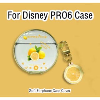 【Trend Front】เคสหูฟัง แบบนิ่ม ลายการ์ตูน Disney PRO6 สําหรับ Disney PRO 6