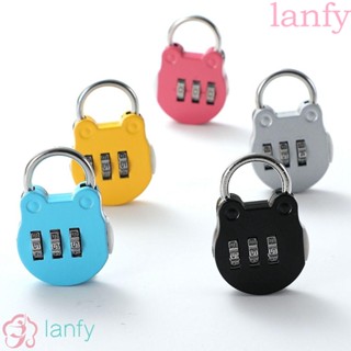 LANFY กุญแจล็อคกระเป๋าเดินทาง พร้อมรหัสตัวเลข ของขวัญ สําหรับตกแต่งกล่องเครื่องประดับ