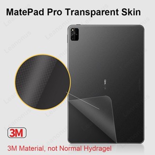 สติกเกอร์ฟิล์มใส ผิวด้าน กันรอยหน้าจอ ด้านหลัง 3M สําหรับ HUAWEI MatePad Pro 2021 2022