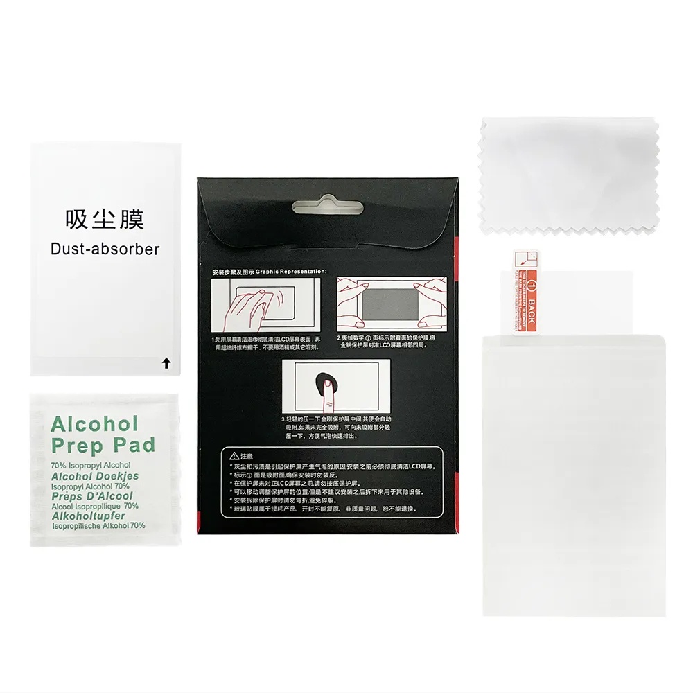 Ggiveaway ฟิล์มกระจกนิรภัยกันรอยหน้าจอ LCD สําหรับกล้อง Canon Fuji Nikon Free Gift - รูปที่ 4