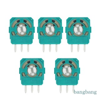 Bang โพเทนชิโอมิเตอร์ จอยสติ๊ก อะนาล็อก 3D เซนเซอร์นิ้วหัวแม่มือ แกนตัวต้านทาน สําหรับตัวควบคุม PS5 ไมโครสวิตช์ แบบเปลี่ยน