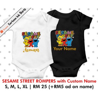 ชุดรอมเปอร์เด็กทารก [BAJU BAYI] (UNISEX) - เพิ่มชื่อสตรีทเดียวกัน VY7H