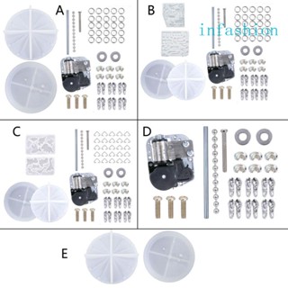 Inf แม่พิมพ์ซิลิโคนเรซิ่นอีพ็อกซี่ รูปม้าหมุน สําหรับทํากล่องดนตรี เครื่องประดับ DIY