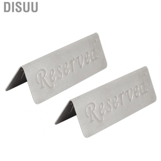 Disuu Reserved Sign  Integrated Molding Process Table for Hotels Restaurants