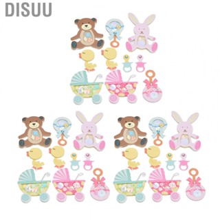 Disuu 3D  3Set Cultivate Imagination Decoration For Diary Card