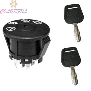 【COLORFUL】Ignition Switch For Craftsman 33457 For Poulan/Husqvarna/MTD Parts Durable