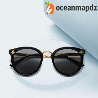 OCEANMAPDZ แว่นตากันแดด ป้องกันรังสียูวี ป้องกันรังสียูวี สําหรับผู้หญิง