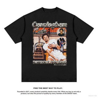 เสื้อยืดพิมพ์ลาย ใหม่ NBA Cunningham เสื้อยืดลําลอง แขนสั้น คอกลม พลัสไซซ์ สไตล์วินเทจ เหมาะกับการเล่นกีฬา