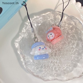 SANRIO Yescont พวงกุญแจ จี้การ์ตูนอนิเมะ My Melody Cinnamoroll น่ารัก สําหรับห้อยกระเป๋า