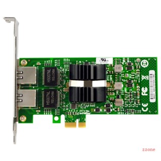 Zzz การ์ดเซิร์ฟเวอร์ Dual Gigabit Port Pcie X1 1000M สําหรับ 82576-T2 Pcie 1X R