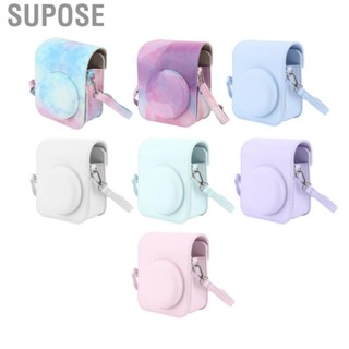 Supose Mini Instant  Protective Bag PU Storage Case With Adjustable Shoulder Strap For Fujifilm Instax 12