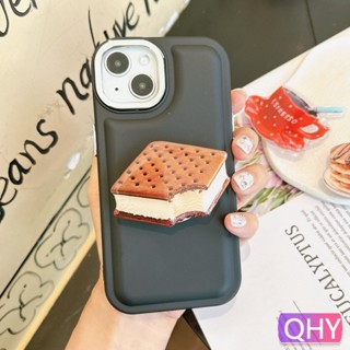 Qhy - เคสโทรศัพท์มือถือ แบบหนา กรอบเลนส์สีเงิน คุณภาพสูง สําหรับ iphone 14 7 8 plus XR 11 12 13 pro max