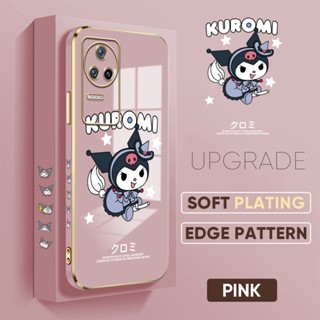 เคสโทรศัพท์มือถือ แบบนิ่ม ลายการ์ตูนคุโรมิน่ารัก ป้องกันเลนส์ สําหรับ Xiaomi Poco F5 M3 M4 Pro X3 F3 F4 GT