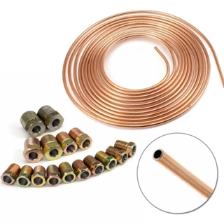 ⚡READYSTOCK⚡Brake Line Tubing Roll&amp;Fittings Anti-rust Accessories Car Replacement Steel