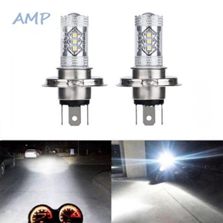 ⚡READYSTOCK⚡H4 Fog Lights Hi/Lo Motorcycle Set 2Pcs 6000K 6500K 7*4.5 Cm 80W Aluminum