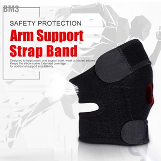 BM3 นักกอล์ฟ Neoprene ที่ปรับได้นักกอล์ฟ Elbow Brace Wrap Arm Support Strap Band