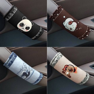 Car Door Handle Gloves Car Door Decorations Handle Protective Cover Men and Women Fashion Four Seasons Universal Roof Handle Cover car Interior protective cover car interior accessories