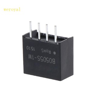 Weroyal B0505S-1W DC-DC 5V โมดูลพาวเวอร์ซัพพลาย 4 Pins คุณภาพสูง