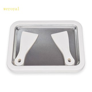 Weroyal เครื่องทําไอศกรีมทันที Kt For W 2 Spatulas สําหรับเด็ก H