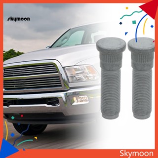 Skym* ชุดน็อตดุมล้อหน้า หลัง โลหะ ความแข็งแรงสูง 2 ชิ้น 06509866Aa สําหรับ Dodge Ram 2500 3500 2012-2018