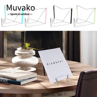 MUVAKO ขาตั้งเครื่องดนตรีตั้งโต๊ะ แบบพกพา สําหรับอ่านหนังสือ