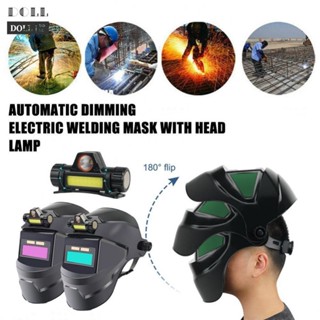 ⭐READY STOCK ⭐Solar Auto-Darkening Welding Welding Helmet Argon Arc Welding Helmet Glasse