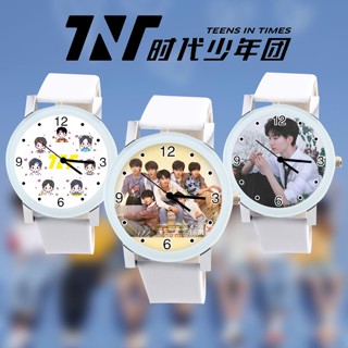 (($ยอดนิยม $) Times Youth League Merchandise Ma Jiaqi Ding Chengxin Song Yaxuan Liu Yaowen นาฬิกาข้อมือ สําหรับผู้ชาย ผู้หญิง