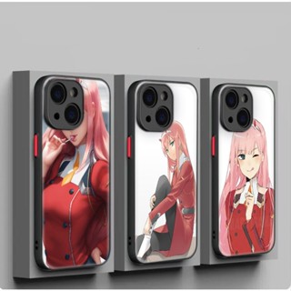 เคสโทรศัพท์มือถือแบบนิ่ม ลายอะนิเมะ two darling in the franxx C269 สําหรับ iPhone SE SE2 SE3 7 8 Plus XR XS Max 11 Pro Max