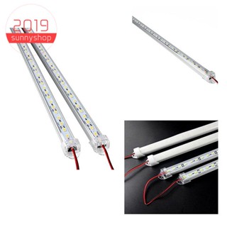 สายไฟ LED อลูมิเนียมอัลลอยด์ กันน้ํา 12V 50 ซม. 2 ชิ้น