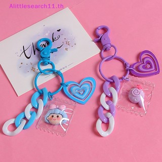 Alittlesearch11 พวงกุญแจรถยนต์ จี้ผลไม้น่ารัก สีหวาน สําหรับผู้หญิง 1 ชิ้น