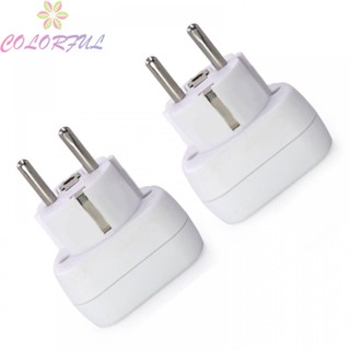 【COLORFUL】Conversion Plug 13A 250V PP/high-quality All Copper Portable Power Plug