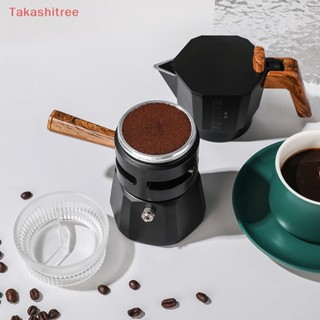 (Takashitree) อุปกรณ์แทมเปอร์กดกาแฟ สําหรับผงกาแฟ Moka Pot