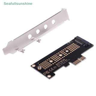 Seaf&gt; อะแดปเตอร์การ์ดแปลง NVMe PCIe x4 x2 M.2 NGFF SSD เป็น PCIe x1 PCIe x1 เป็น M.2 อย่างดี