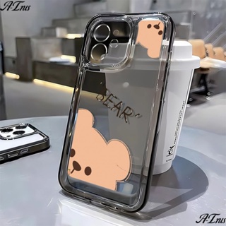 7 ใหม่ เคสโทรศัพท์มือถือนิ่ม ลายการ์ตูนหมี สําหรับ Apple Iphone 8 13 12 11 14Promax SIZG