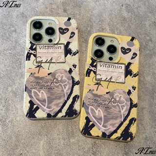 เคสโทรศัพท์มือถือ ลายหัวใจ แนวสตรีท สําหรับ Iphone 8 xs11 12 7 14pro xr6 13 Z5I0